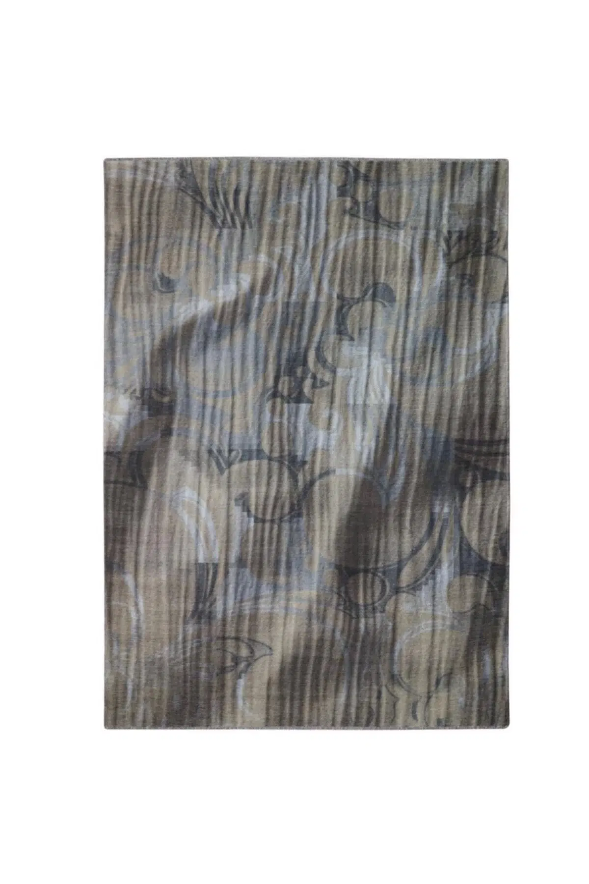 Dekoratif Halı Gri Mavi Mutfak Yıkanabilir Oturma Odası Kilimi