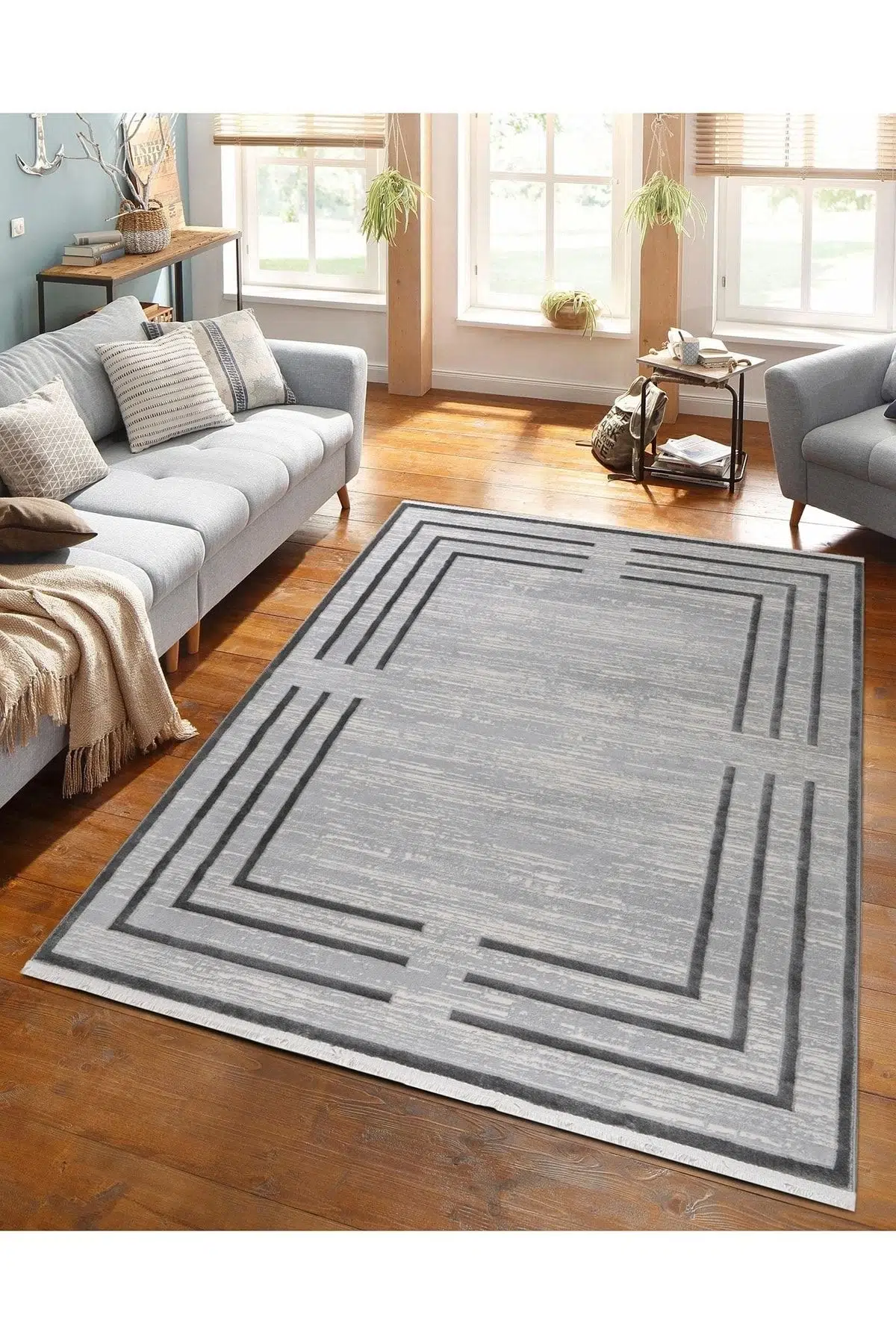 Pyramid Modern Salon Ve Oturma Odası Halısı 309a