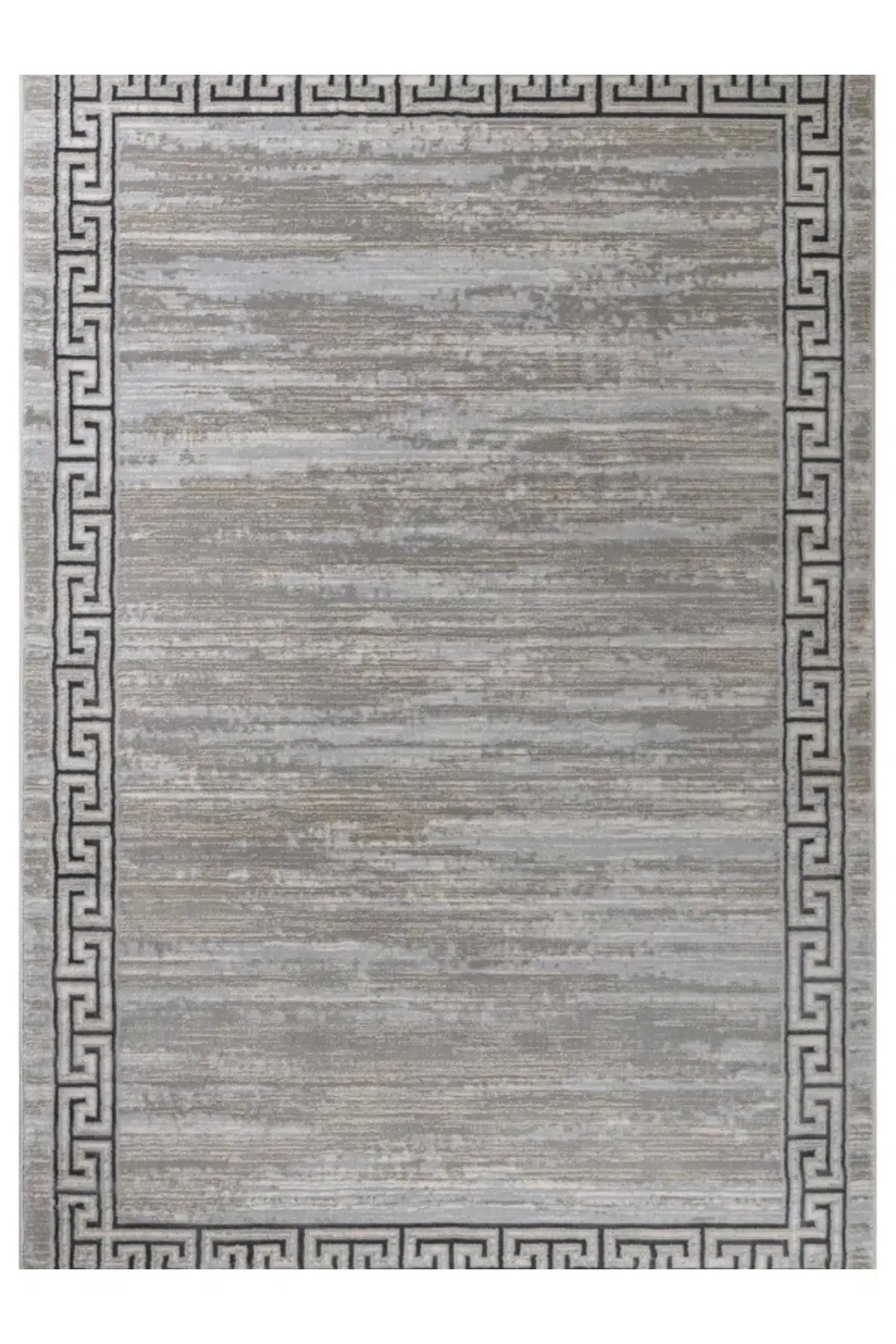 Pyramid Modern Salon ve Oturma Odası Halısı - Gri - Gri